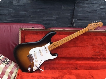 Fender Stratocaster  57 Fullerton Reissue 1982 2 Tone Sb