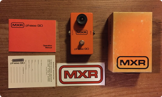 Mxr Phase 90 1980 Orange