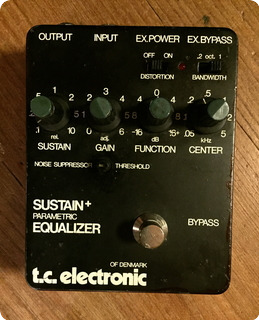 Tc Electronic Sustain Parametric Equalizer 1990