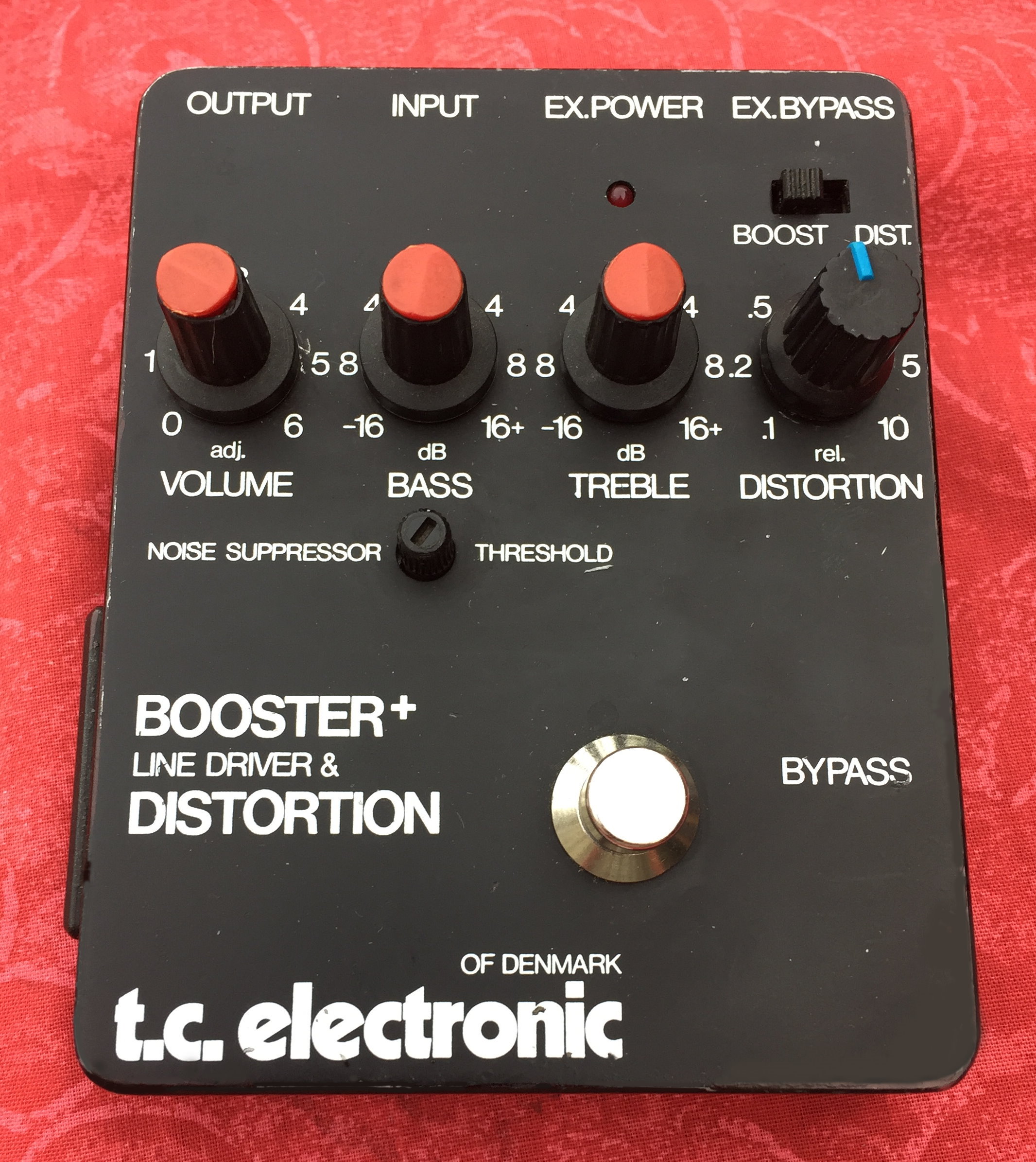 Tc Electronic Booster Line Driver & Distortion 1990 Effect For 
