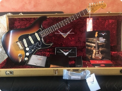 Fender Stratocaster Srv Relic Customshop 3 Tone Sb