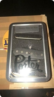 Porter Pickups Vintage Tele Black/chrome