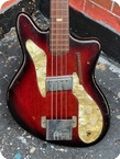 Ibanez-Model 1950 Bass -1961-Red/Brown'burst 