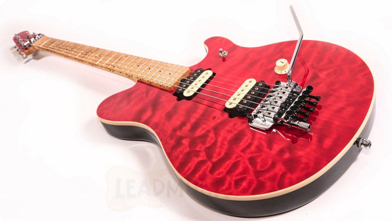 Ernie Ball Music Man Music Man Evh Edward Van Halen Signature Trans Red  1995