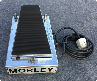 Morley Power Wah Fuzz Pwf 1979 Metal Cromo Box