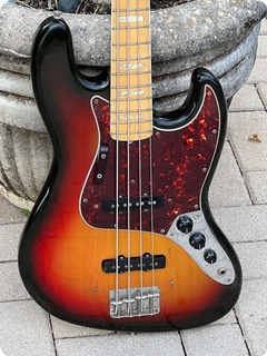 Fender Jazz Bass  1974 Sunburst Finish