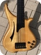 Tune WB5 FM Fretless Bass 1990 Natural Finish