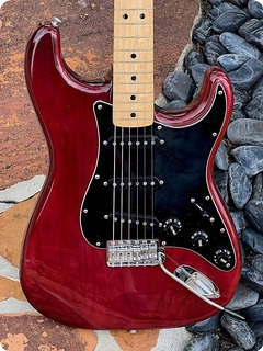 Fender Stratocaster 1979 Wine Red Finish Guitar For Sale Guitarbroker