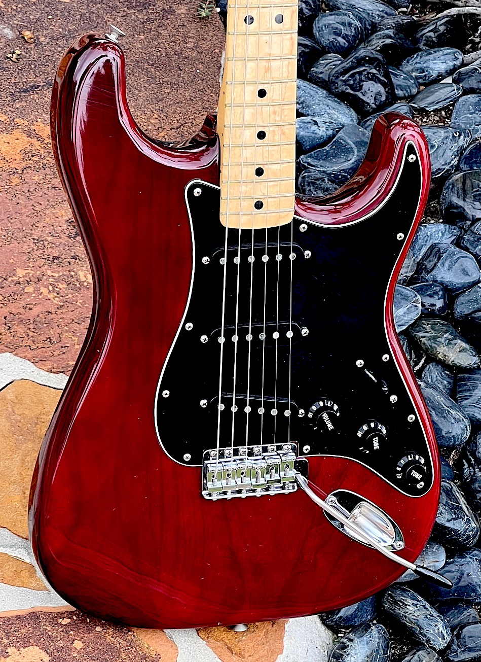 guiden frø Bedrag Fender Stratocaster 1979 Wine Red Finish Guitar For Sale Guitarbroker