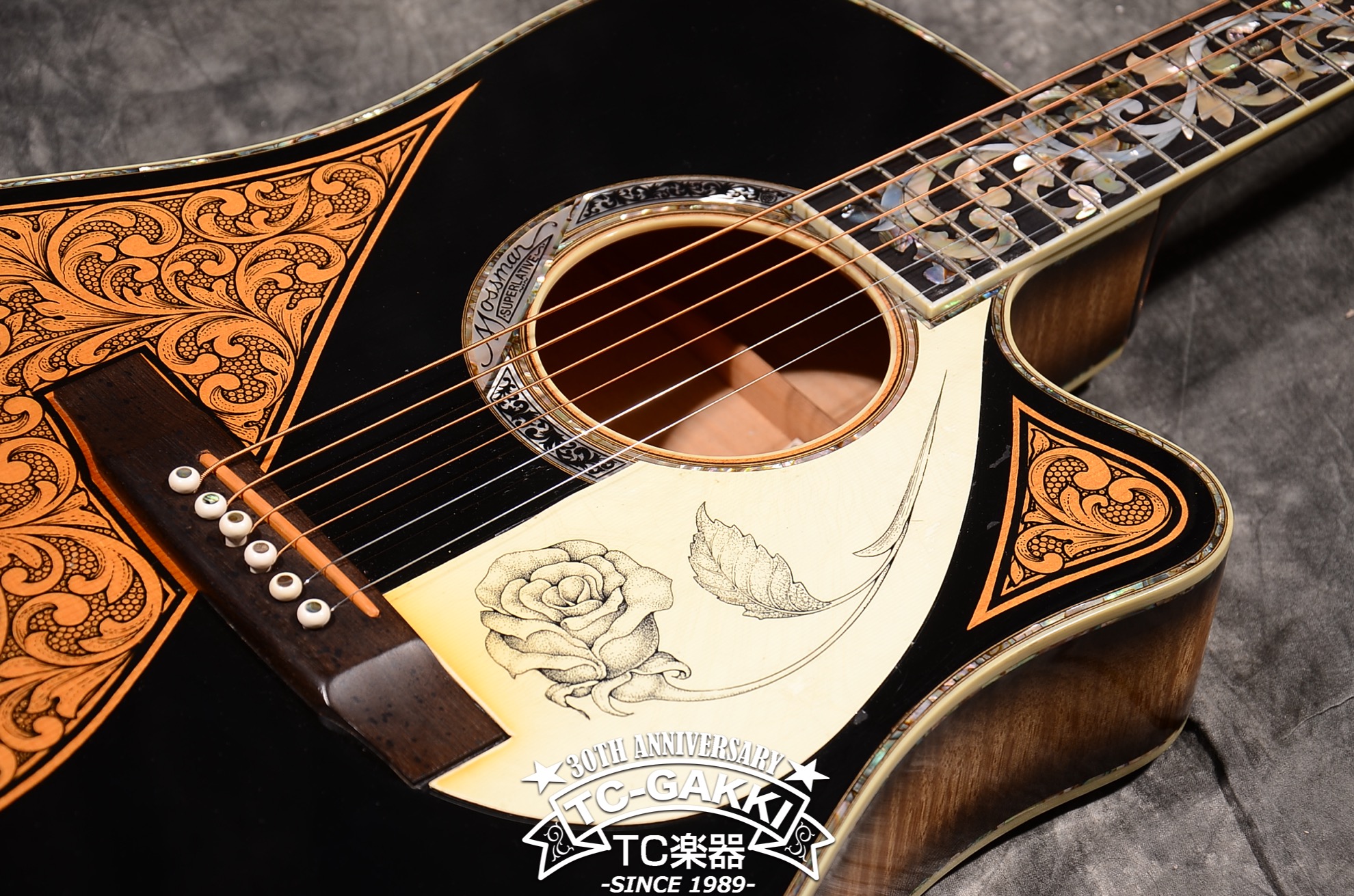 Mossman 1988 Super Custom By Baxendale 1988 Guitar For Sale TCGAKKI