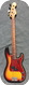 Fender Precision Bass 1966 Sunburst