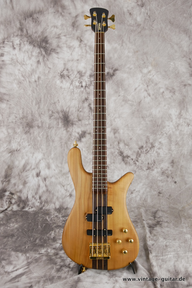 Warwick Streamer 1984 Natural Bass For Sale Vintage Guitar Oldenburg