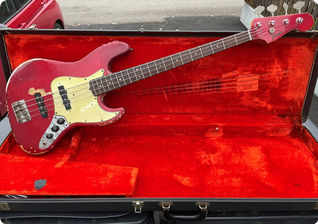 Fender Jazz Bass 1964 Candy Apple Red