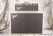 Fender Bassman Top And Cabinet 1961 White