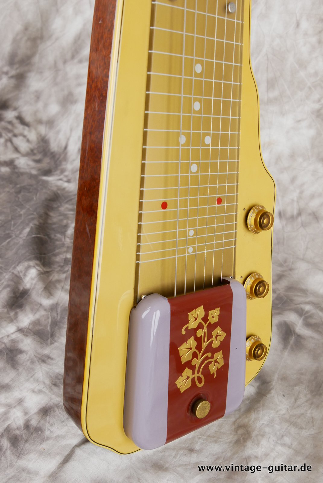 Gibson Ultratone Lap Steel 1958 Gold Top Guitar For Sale Vintage Guitar