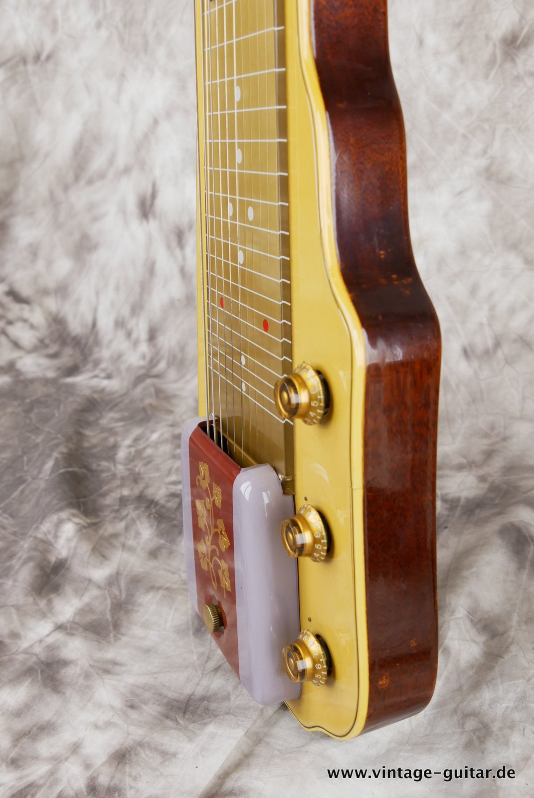 Gibson Ultratone Lap Steel 1958 Gold Top Guitar For Sale Vintage Guitar