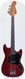 Fender Musicmaster Bass 1981 Wine Red