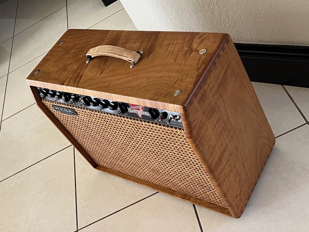 Mesa Boogie Heartbreaker Wood 2001 Flamey Maple Amp For Sale