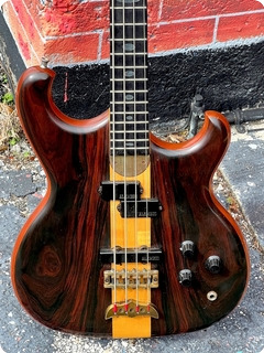 Alembic Persuader Bass 1985 Cocobolo Finish 