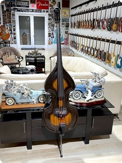 Ampeg Guitars Bb 4 Baby Bass  1968 Dark Sunburst Finish