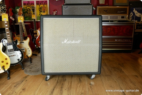 Marshall 1960ax Cabinet 4x12'' Checkered Front