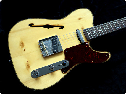 fender custom shop-thinline telecaster-2021-Natural Fender Custom Shop Thinline Telecaster 2021 Natural