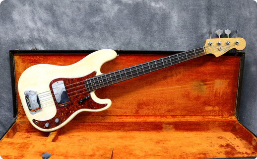 Fender Precision 1964 Olympic White Refinish
