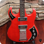 Burns Baldwin Baby Bison 1965 Red