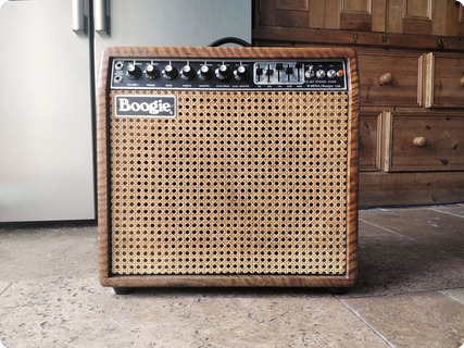 Mesa Boogie Mark Iia * Figured Exotic Hardwood Cab * Wicker Grill * Graphic Eq * Rca 6l6gc 1979 Hardood