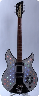 Rickenbacker 330 331ls Light Show Conversion 1997 Jetglo