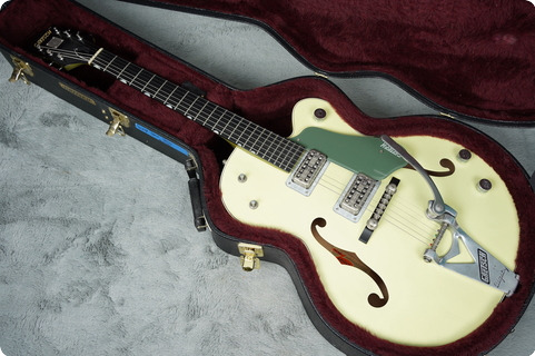 Gretsch Stephen Stern Masterbuilt G6118 Tcst 2007 Two Tone Smoke Green