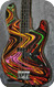 Clern Jazz Bass Ooak (One Of A Kind) -Multicolor