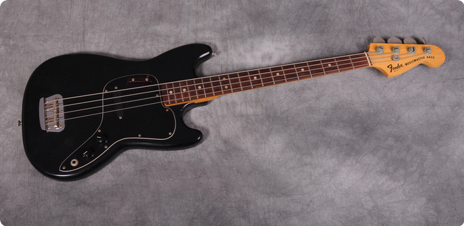 Fender Musicmaster Bass 1976 Black