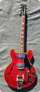 Gibson Es 330 Bigsby 1968 Cherry Red