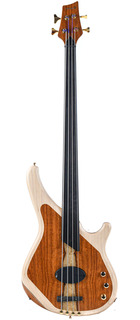 Sandberg Custom Thinline Mahogany Koa Fretless