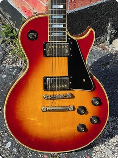 Gibson Les Paul Custom 1971 Cherry Sunburst Finish 