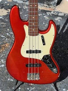 Fender Jazz Bass  1965 Candy Apple Red Metallic Finish