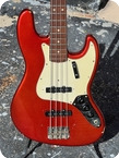 Fender Jazz Bass 1965 Candy Apple Red Metallic Finish
