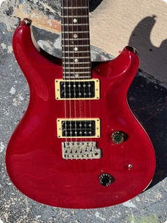 Paul Reed Smith Prs Standard 24  1985 See Thru Cheery Red