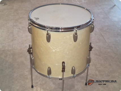 Slingerland 18 1950 White Marine Pearl