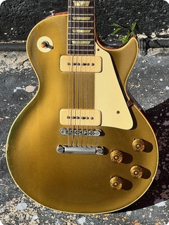 Gibson Les Paul Std. '55 Conversion 1952 Gold Top Finish 