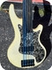 CURBOW RETRO PETITE 5 STRING FRETLESS 1995-Pearl White Sparkle