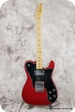 Fender Telecaster Custom 1980 Marocco Red