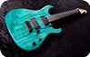 Macpherson Guitars The Pagan 2017 Trans Aqua High Gloss