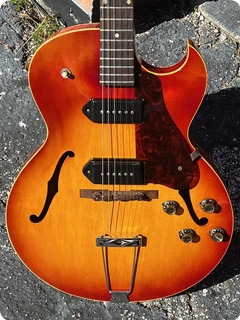 Gibson Es 125tcd 1960 Cherry Sunburst Finish 