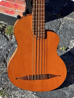 Rick Turner Renaissance Rb5 5 String Bass  2000 Natural Finish