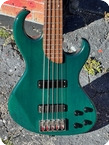 Rick Turner Electroline 5 String Bass 2000 See thru Green Finish 