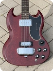 Gibson EB 3 Bass 1969 Faded Cherry Red Finish