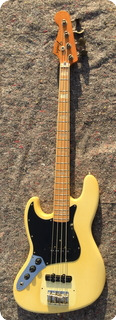 Fender Jazz Bass Lefty 1974 Olimpic White To Creme