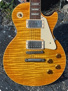 Gibson Les Paul Std. R8 '58 Reissue 1998 Lemon'burst Finish 